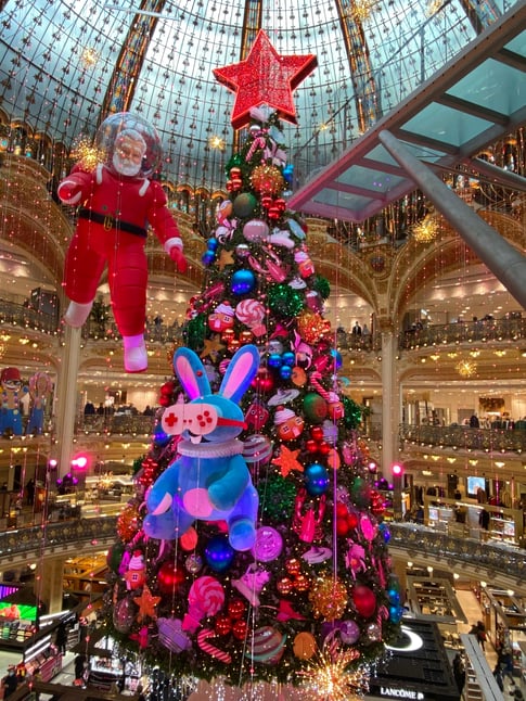 Bild Weihnachtsbaum Galeries Lafayettes